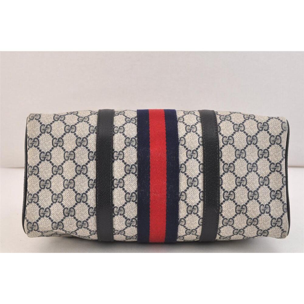 Auth Gucci Sherry Line Hand Boston Bag #144219G45B - Picture 8 of 15